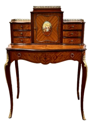 Antique Inlaid Ladies Desk