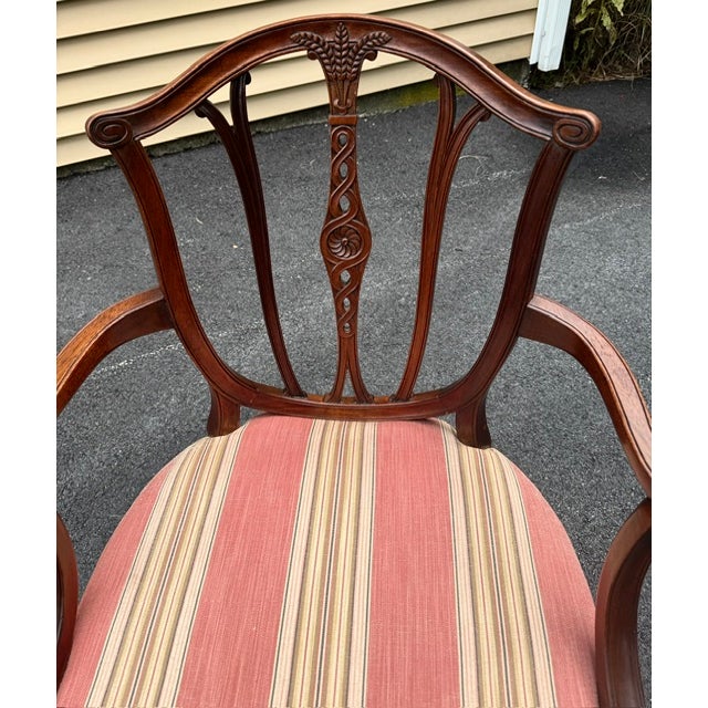 Hepplewhite Nice Hepplewhite Style Mahogany Armchair For Sale - Image 3 of 10