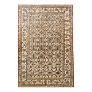 Handwoven European Style Area Rug 6x10