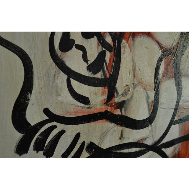 Abstract Large Scale Peter Keil Painting For Sale - Image 3 of 7