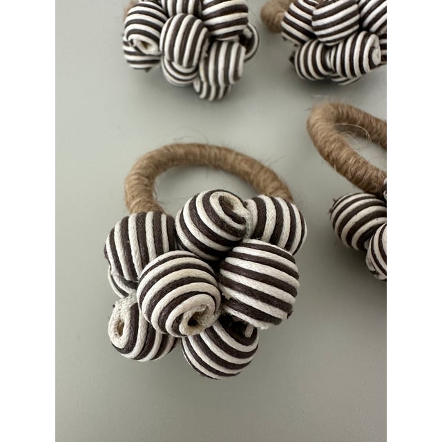 Versatile and easy to pair with any color combinations, this set of 8 Juliska Stripe Bead Napkin Rings are perfect for any...