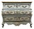 Louis XV Style Painted Bombé Commode with Marble Top, Late 19th Century For Sale