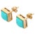 This is part of Chairish’s Fine Jewelry assortment. Studs create a subtle beauty while showcasing the colors of the...