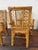 Boho Chic Set of 4, Calif-Asia and Cartel Bamboo & Rattan Mid Century Armchairs For Sale - Image 3 of 9