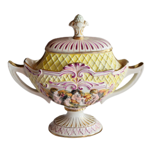 Capodimonte Porcelain Soup Tureen