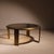 Round Coffee Table in Brass and Smoked Glass, Netherlands, 1970s For Sale - Image 9 of 11