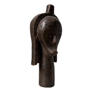 African Fang Reliquary Head, 1980s For Sale