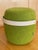 Wood Offecct Carry on Pouf Ottoman For Sale - Image 7 of 11