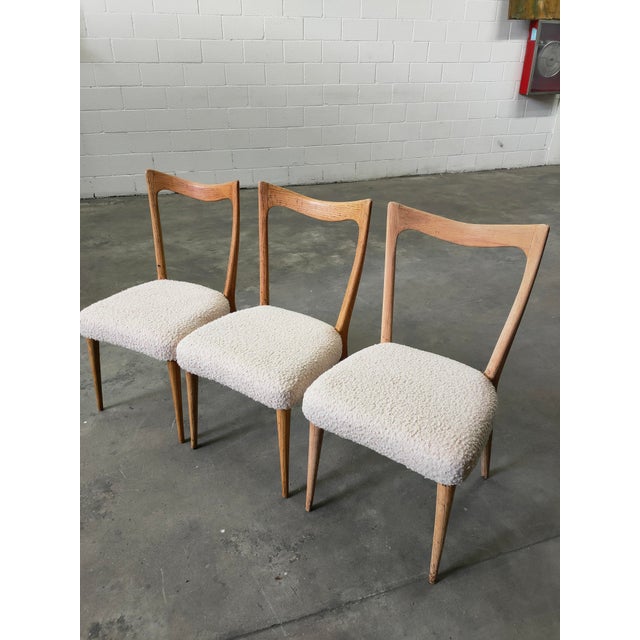 1970s Mid-Century Dining Chairs, 1970, Set of 3 For Sale - Image 5 of 7