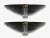 Pair of Italian Modern, Black Murano Glass, Brass, Large Sconces, Italy, 1930s For Sale - Image 4 of 8