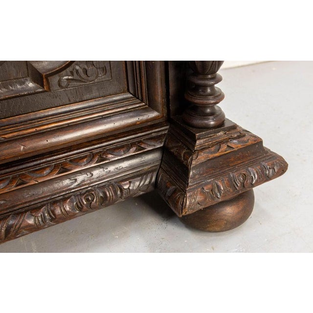 Antique French Oak Cabinet, 1800s For Sale - Image 13 of 18