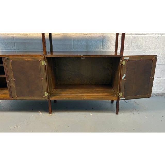 Mid 20th Century Mid 20th Century Modern Walnut Bookcase For Sale - Image 5 of 10