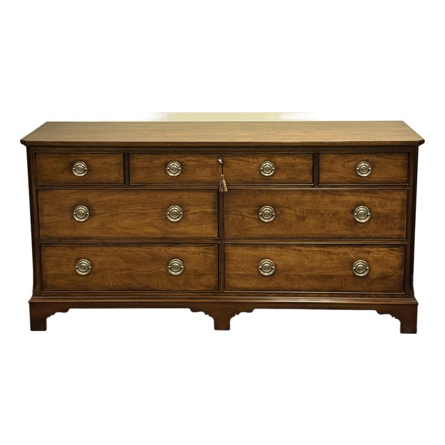Ethan Allen “Elliott” Mahogany Dresser From Newport Collection For Sale