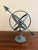 Verdigris Late 20th Century Rustic Verdigris Iron Armillary Sphere – European Garden Accent For Sale - Image 8 of 9