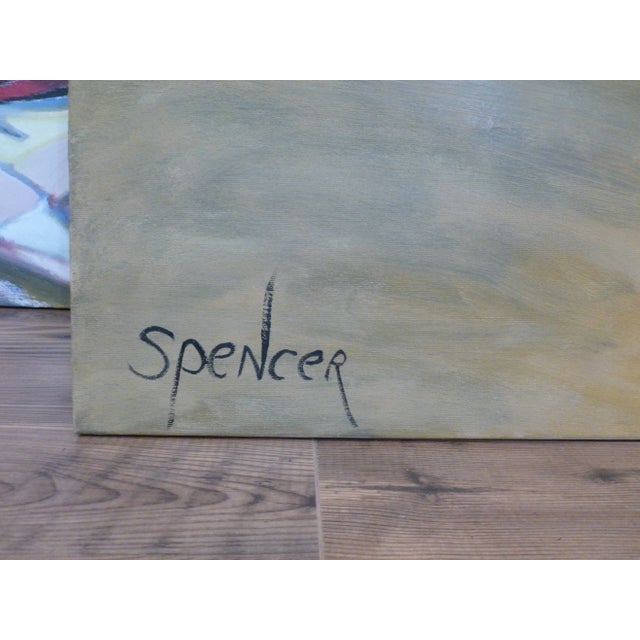 "Mother Earth" Large Expressionistic Oil Painting by Scott Spencer For Sale In Los Angeles - Image 6 of 6