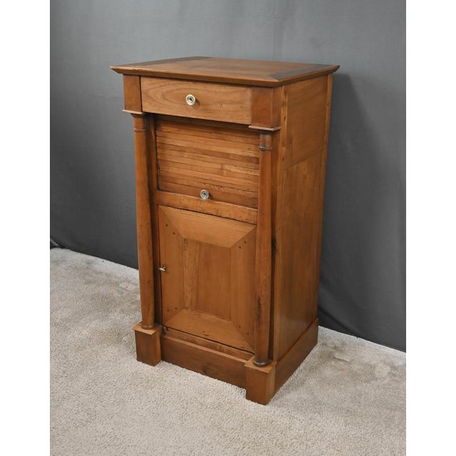 Empire Cherrywood Living Room Cabinet, 19th Century For Sale - Image 4 of 14