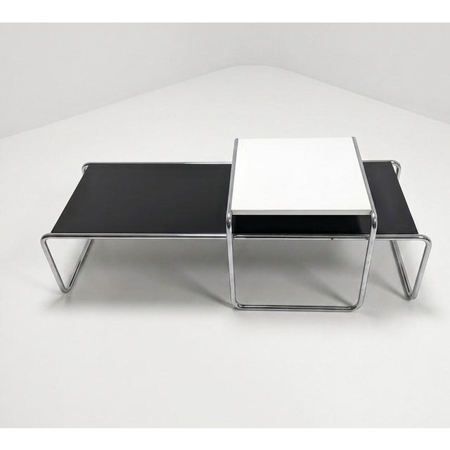 Gavina Laccio Low Tables by Marcel Breuer for Gavina, 1960s, Set of 2 For Sale - Image 4 of 12