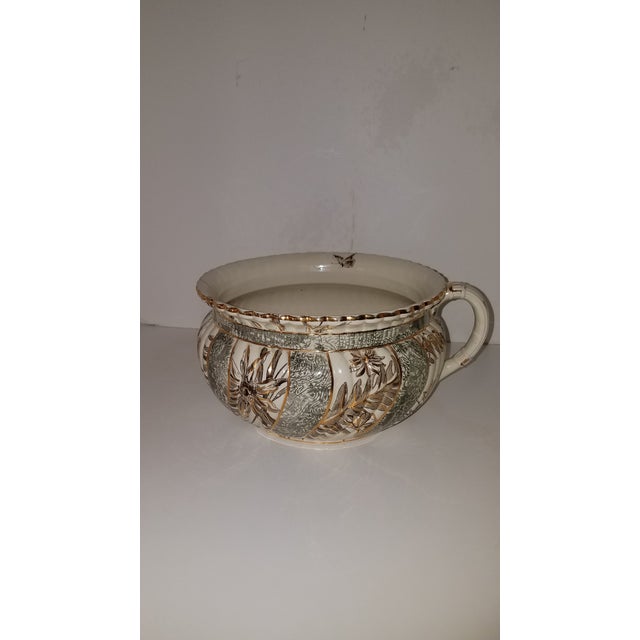 Vintage Hand Painted Ceramic "Beatrice" Planter For Sale - Image 9 of 9