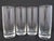 Tiffany & Co Crystal Etched Diamond Criss Cross Water Glass Tumbler Set of 4 For Sale In Portland, OR - Image 6 of 10