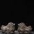 This charming pair of figures depicts Pixiu, mythical beasts traditionally associated with attracting wealth and warding...