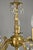 French Antique Gilt Brass and Cut Glass Chandelier, 1920s For Sale - Image 6 of 15