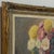 Framed Oil on Canvas, Still Life With Chrysanthemums, by M. Taquet-Beal, 1944, Belgium For Sale - Image 13 of 15
