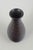 Bo Fajans, Sweden Vase, 1940s. Hand-thrown pottery vase with a dark brown glaze and pronounced throwing rings that create...