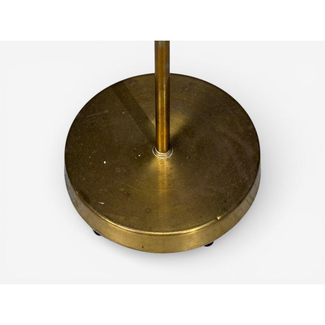 Falkenbergs Belysning, Adjustable Floor Lamp, Brass, Bamboo, Sweden, 1960s For Sale - Image 11 of 13