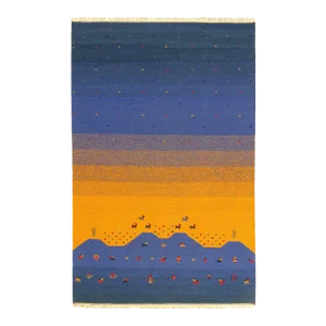 2020s Flat Weave Hand Knotted Sumak