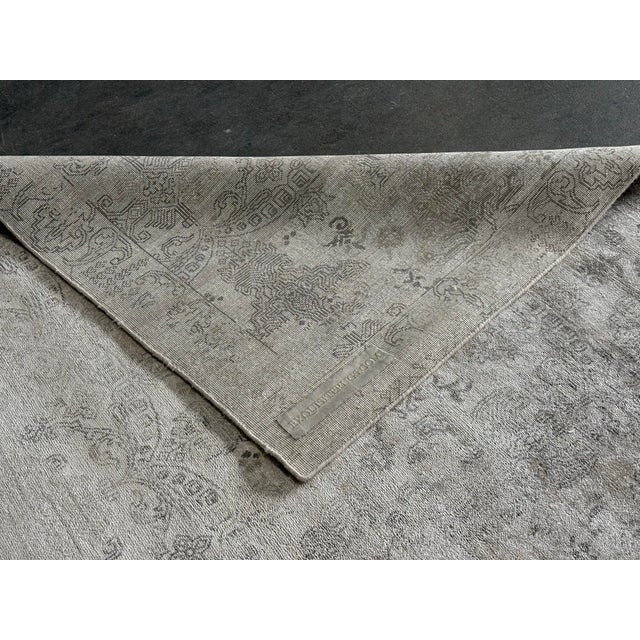 8ft 9in × 11ft 9in Exquisite Rugs Distressed Traditional Area Rug For Sale - Image 12 of 12