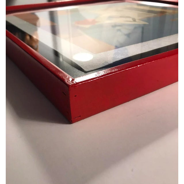 Vintage Watercolor Painting by Chinese Artist Zhan Yian For Sale In Los Angeles - Image 6 of 9