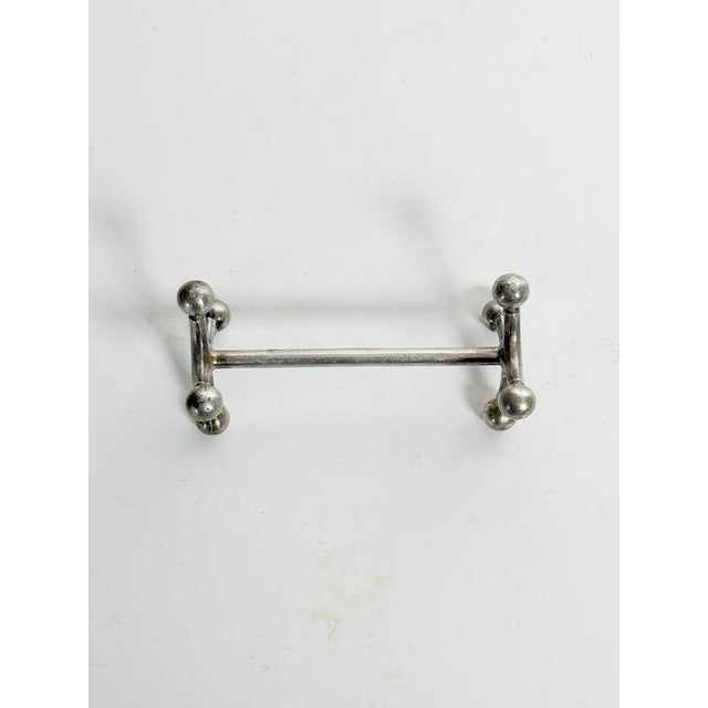 Vintage Metal Knife Rests, France, 1970, Set of 6 For Sale - Image 6 of 9
