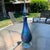 Mid-Century Iridescent Peacock Bottle With Stopper by Phoenix Glass For Sale In Reno/Lake Tahoe - Image 6 of 7