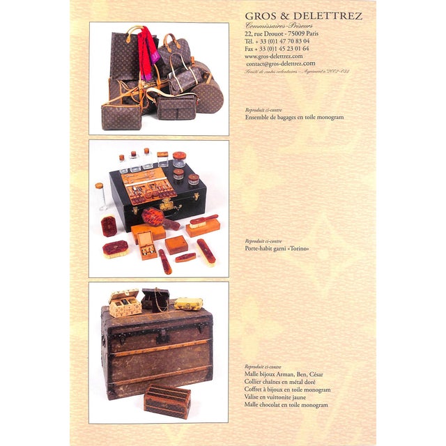 White Louis Vuitton Paris Auction Catalog 2010 For Sale - Image 8 of 8