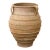 19th Century Italian Three-Handled Ribbed Terracotta Olive Jar For Sale