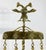 Antique Two Headed Phoenix Brass Fireplace Tools on Stand For Sale - Image 4 of 11