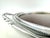 1950s Vintage Large Round Mahogany & Silverplate Serving Tray With Twisted Handles For Sale - Image 5 of 11
