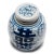 Early 21st Century Petite Chinese Blue and White Double Happiness Jar For Sale - Image 5 of 7