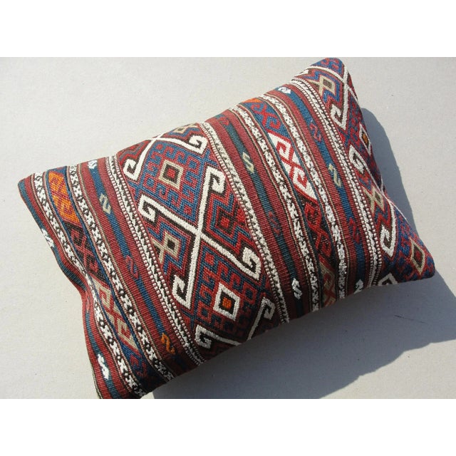 Kilim Rug Pillow For Sale - Image 5 of 11
