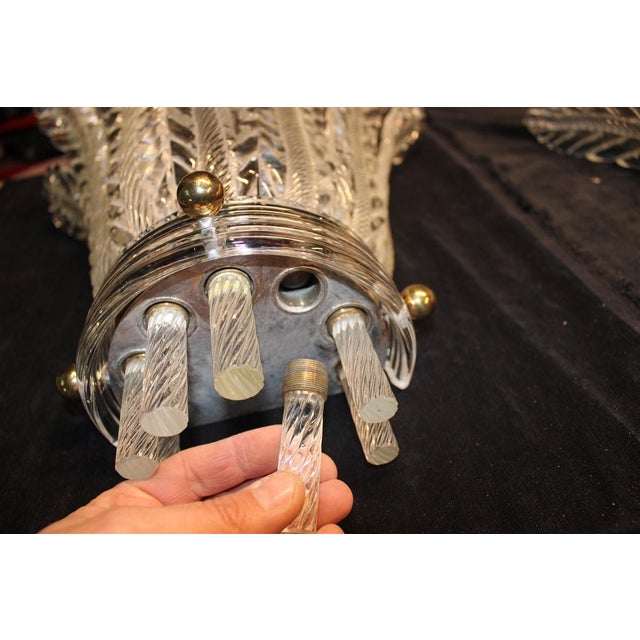 Blue Catalogue Wall Lights from Venini, 1930s, Set of 2 For Sale - Image 3 of 18