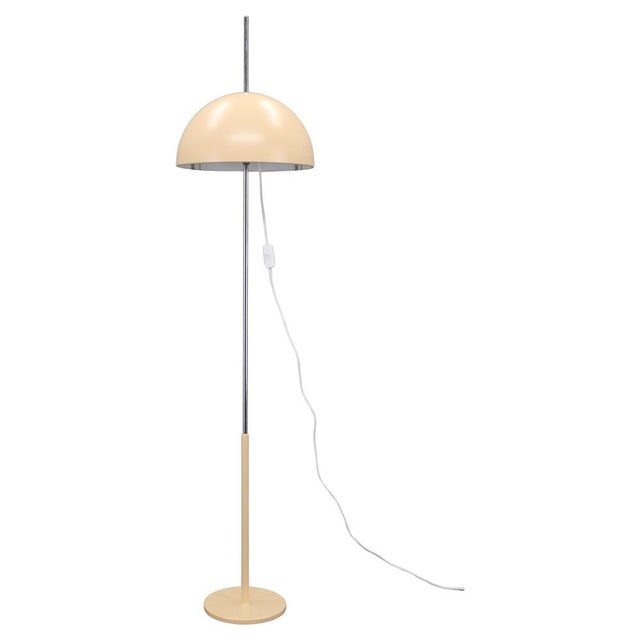 Mushroom Floor Lamp with Height-Adjustable Shade from Napako, Former Czechoslovakia, 1970s For Sale - Image 11 of 11