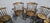 1900 - 1909 Farmhouse Kitchen Chairs, 1900s, Set of 8 For Sale - Image 5 of 14