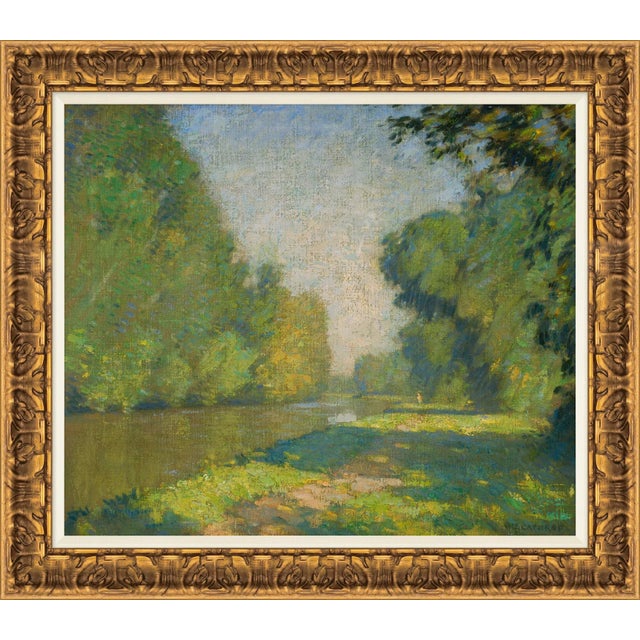 Traditional Shady Canyon Framed Art Print For Sale - Image 3 of 3