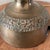 Metal Vintage Asian Inspired La James Mont Style Intricately Carved Heavy Brass Lamp Circa 1940 For Sale - Image 7 of 12