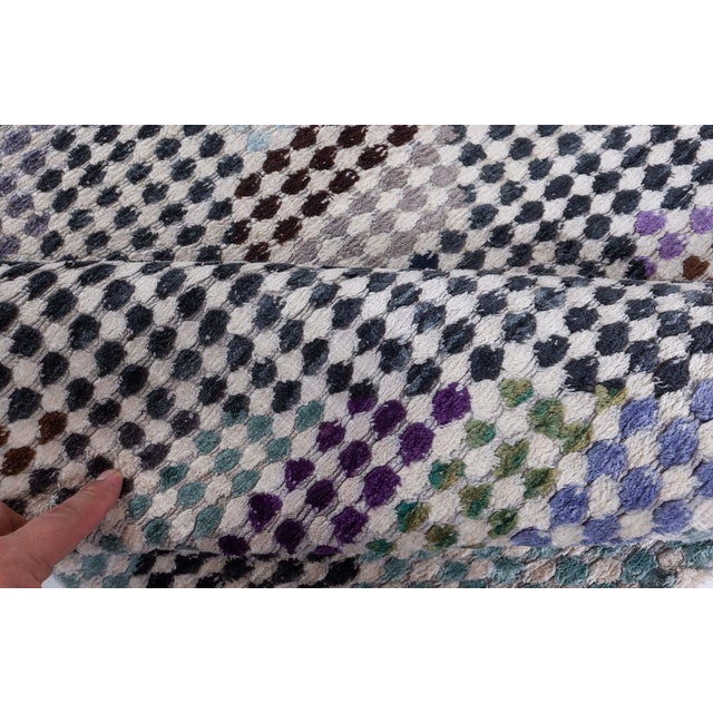 The Moleskin modern wool and silk rug by Doris Leslie Blau Size: 10'0" × 13'9" (304 × 419 cm) A contemporary, hand-knotted...