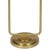 Transitional Polly Double Arm FloorLamp, Natural Brass with Rattan Shade For Sale - Image 3 of 6