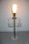 Mid-Century Modern Vintage Brass & Marble Floor Lamp with Ashtray & Magazine Rack For Sale - Image 3 of 11