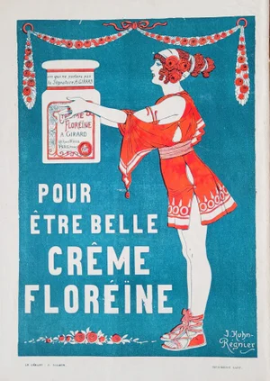 Kuhn-Régnier 1922 Fantasio "Floreïne" Cosmetics Advertisement
