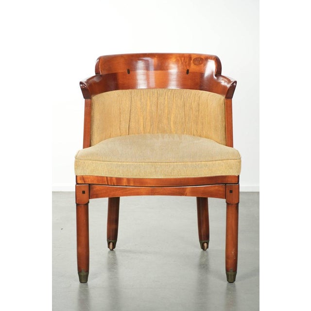 We are offering this beautiful Schuitema design side/dining chair from the Shaker series, featuring luxurious yellow...