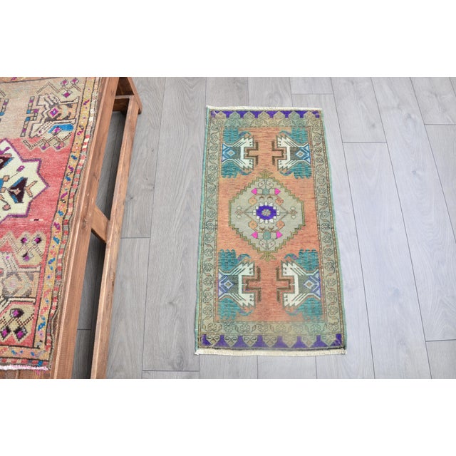 Vintage Tribal Anatolian Carpet For Sale - Image 6 of 6